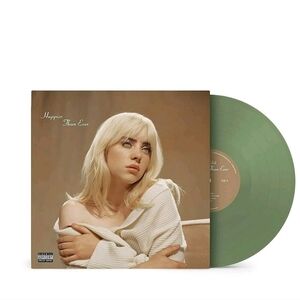 Happier Than Ever Amazon Exculsive Sage Vinyl by Billie Eilish